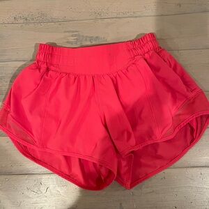 lululemon athletica Red Athletic Shorts